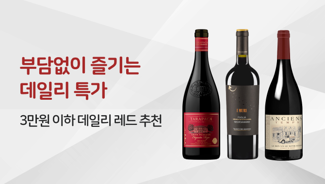 3만원 이하 데일리 레드 추천